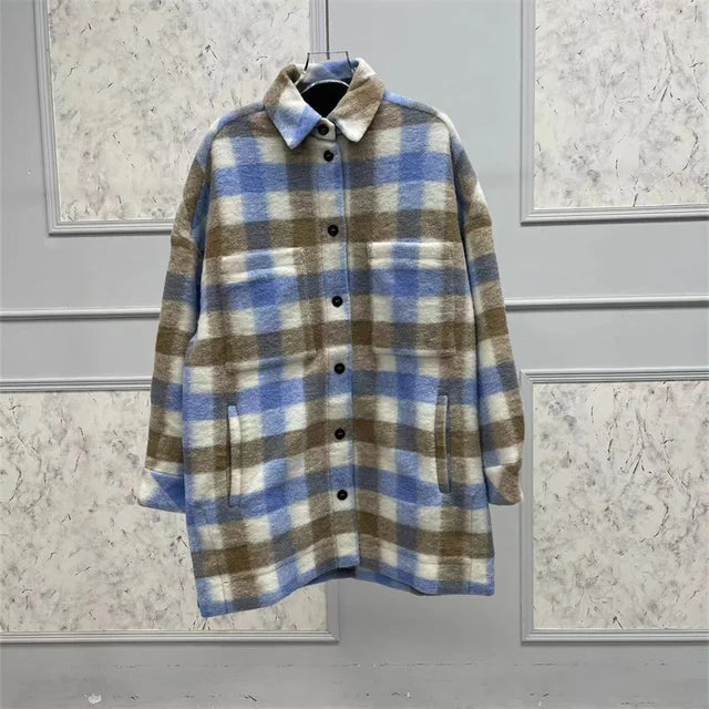 Casual coat woolen coat for women